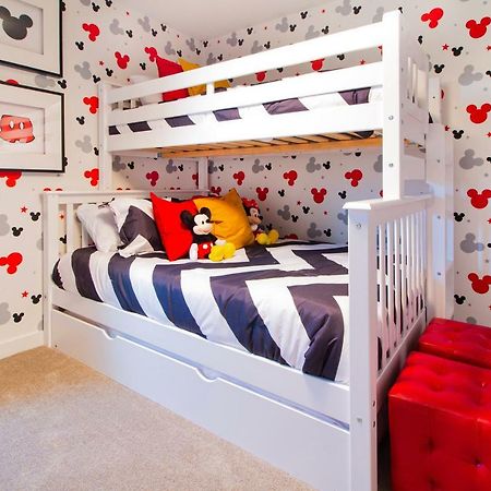 Magical 4Br Mickey Mouse Themed Bedroom 4438 Kissimmee Exterior photo